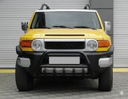 Toyota FJ Cruiser 2006–2022 Bullbar WT003 Black (nerez) fotografia 1
