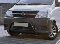 Toyota HiAce Bullbar WT003 Black (nerez) fotografia 1