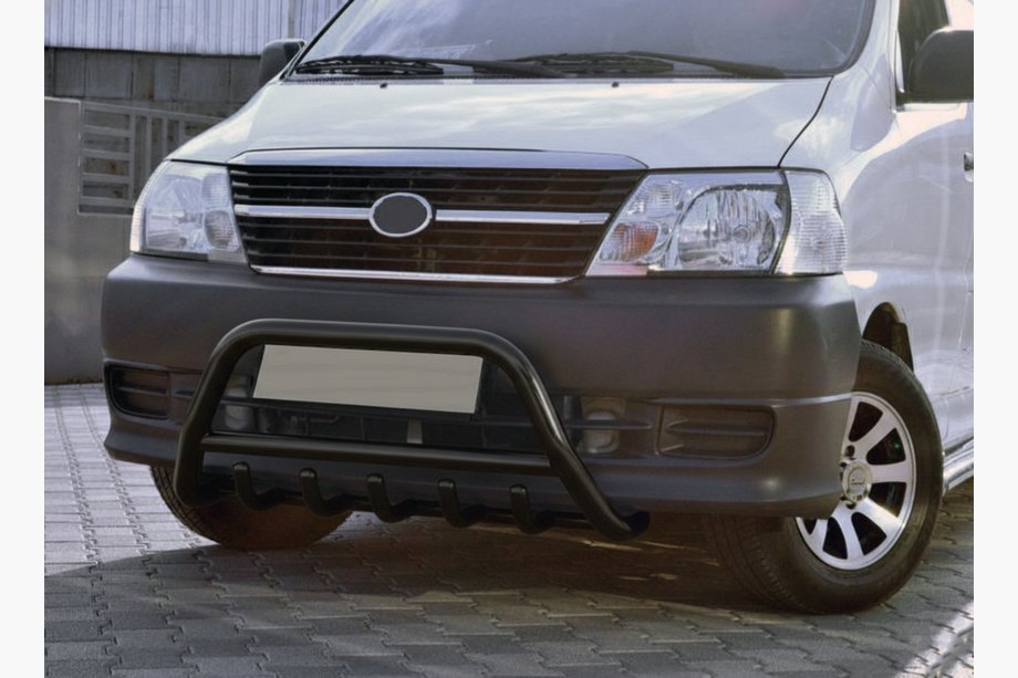 Toyota HiAce Bullbar WT003 Black (nerez) Image