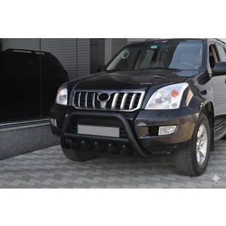 Nízky bullbar WT003 Black (nehrdzavejúca oceľ) fotografia 1