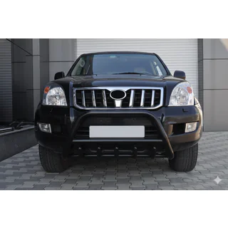 Nízky bullbar WT003 Black (nehrdzavejúca oceľ) fotografia 4