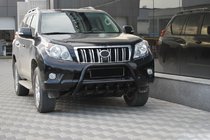 Toyota Land Cruiser Prado 150 2009–2023 Bullbar WT003 Black (nerez) fotografia 4