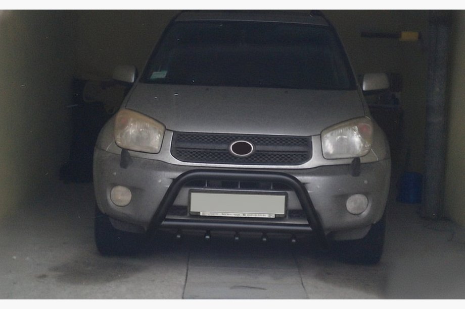 Toyota Rav 4 2001–2005 Bullbar WT003 Black (nerez) Fotografia 7
