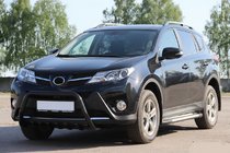 Toyota Rav 4 2013–2018 Bullbar WT003 Black (nerez) fotografia 8