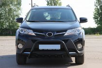 Toyota Rav 4 2013–2018 Bullbar WT003 Black (nerez) fotografia 6