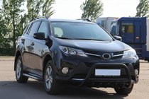 Toyota Rav 4 2013–2018 Bullbar WT003 Black (nerez) fotografia 5