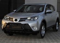 Toyota Rav 4 2013–2018 Bullbar WT003 Black (nerez) fotografia 4