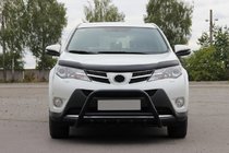 Toyota Rav 4 2013–2018 Bullbar WT003 Black (nerez) fotografia 1