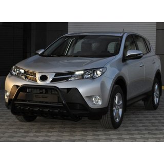 Bullbar WT003 Black (nerez) Toyota Rav 4 2013–2018 fotografia 4