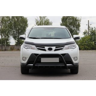 Bullbar WT003 Black (nerez) Toyota Rav 4 2013–2018 fotografia 1