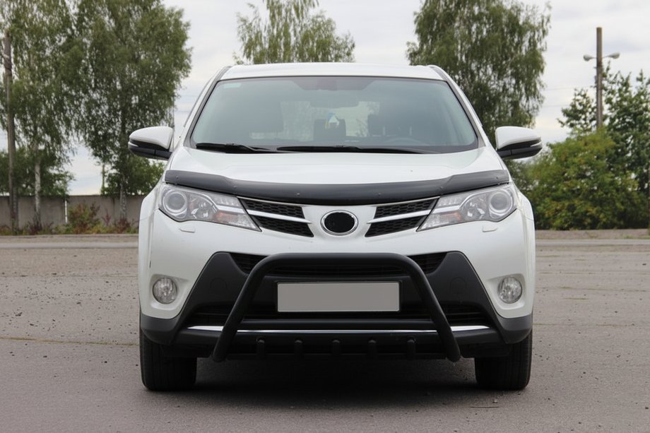 Toyota Rav 4 2013–2018 Bullbar WT003 Black (nerez) Image