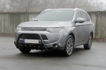 Mitsubishi Outlander 2012–2021 Kengurin WT004 Black (nerez) fotografia 3