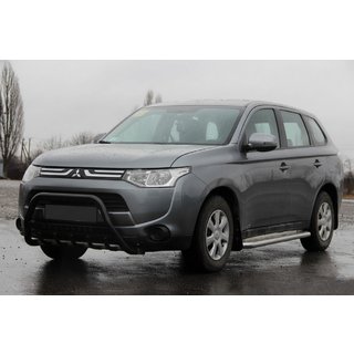 Kengurin WT004 Black (nerez) Mitsubishi Outlander 2012–2021 fotografia 1