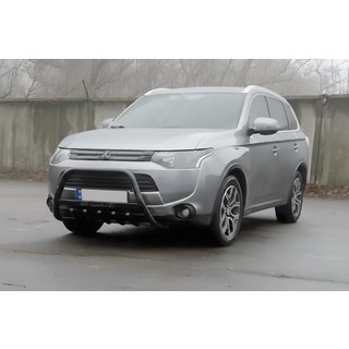 Kengurin WT004 Black (nerez) Mitsubishi Outlander 2012–2021 fotografia 4