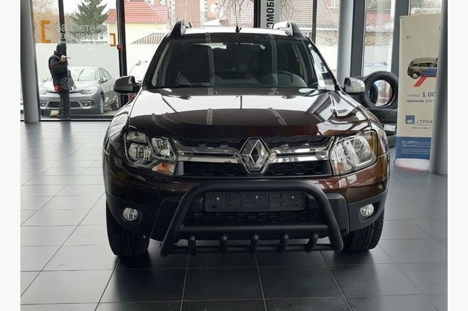 Dacia Duster 2008–2018 Kengurín bez nápisu WT003 Black (nerez) Fotografia 5