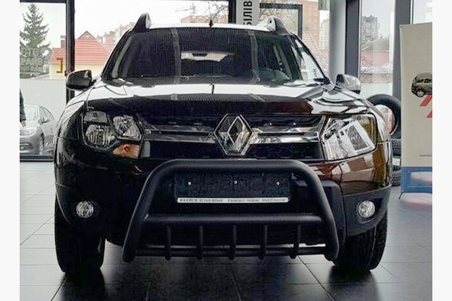 Dacia Duster 2008–2018 Kengurín bez nápisu WT003 Black (nerez) Fotografia 4