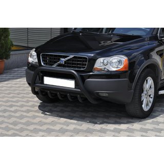 Predný ochranný rám WT003 Black (nerez) Volvo XC90 2002–2014 fotografia 1