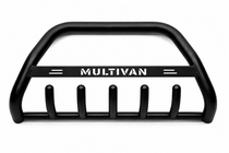 Volkswagen T4 Caravelle/Multivan 1990–2003 Predný ochranný rám WT004 Black (nerez) fotografia 6