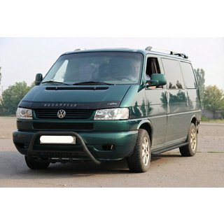 Predný ochranný rám WT004 Black (nerez) Volkswagen T4 Caravelle/Multivan 1990–2003 fotografia 2