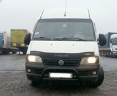 Fiat Ducato 1995–2006 Predný ochranný rám WT003 Black (nerez) fotografia 1