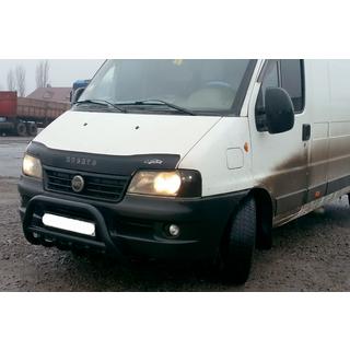 Predný ochranný rám WT003 Black (nerez) Peugeot Boxer 1994–2006 fotografia 3