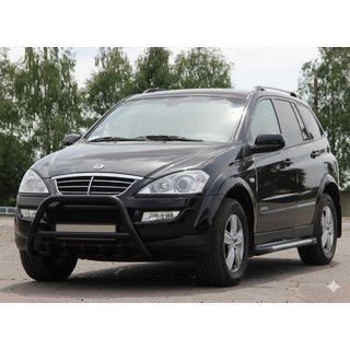 Bullbar WT003 Black (nerez) SsangYong Action 2005–2018 fotografia 3