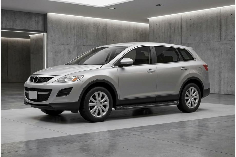Mazda CX-9 2007–2016 Bočné nášľapy Allmond Black (2 ks, hliník) Image