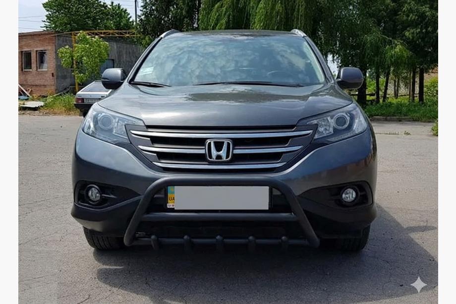 Honda CRV 2012–2016 Predný ochranný rám WT003 Black (nerezová oceľ) Image