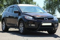 Mazda CX-7 2006–2012 Predný ochranný rám WT003 Black (nerezová oceľ) fotografia 4