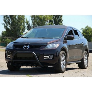 Predný ochranný rám WT003 Black (nerezová oceľ) Mazda CX-7 2006–2012 fotografia 1