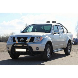 Bullbar WT003 Black (nerez) Nissan Pathfinder R51 2005–2014 fotografia 4