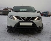 Nissan Qashqai 2014–2021 Bullbar WT003 Black (nerez) fotografia 3