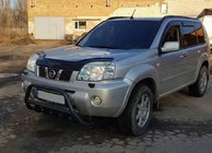 Nissan X-trail T31 2007–2014 Predný ochranný rám WT003 Black (nehrdzavejúca oceľ) fotografia 11