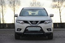 Nissan X-trail T32/Rogue 2014–2021 Bullbar WT003 Black (nerez) fotografia 4