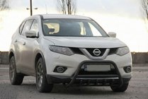 Nissan X-trail T32/Rogue 2014–2021 Bullbar WT003 Black (nerez) fotografia 1