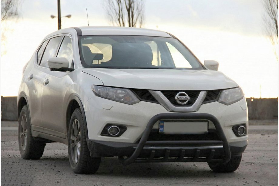 Nissan X-trail T32/Rogue 2014–2021 Bullbar WT003 Black (nerez) Image