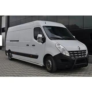 Predný ochranný rám WT003 Black (nerez) Opel Movano 2010–2021 fotografia 3
