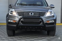 SsangYong Rexton I 2001–2017 Bullbar WT003 Black (nerez) fotografia 4
