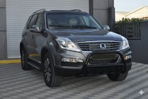 SsangYong Rexton I 2001–2017 Bullbar WT003 Black (nerez) fotografia 3