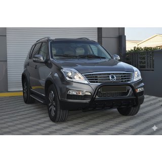 Bullbar WT003 Black (nerez) SsangYong Rexton I 2001–2017 fotografia 3