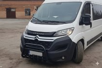 Citroen Jumper 2007–2025 Predný ochranný rám WT003 Black (nerez) fotografia 5