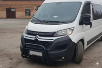 Peugeot Boxer 2006–2025 Predný ochranný rám WT003 Black (nerez) fotografia 5