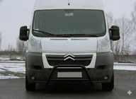 Peugeot Boxer 2006–2025 Predný ochranný rám WT003 Black (nerez) fotografia 4