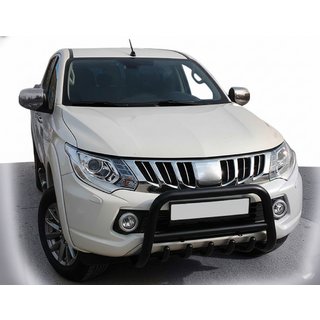 Bullbar WT003 Black (nerez) Mitsubishi L200 2015–2024 fotografia 3