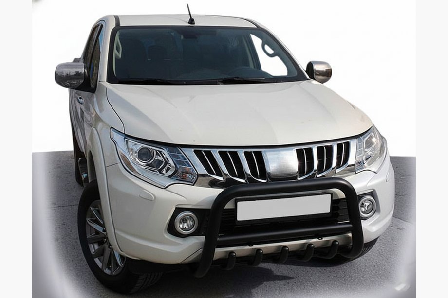 Mitsubishi L200 2015–2024 Bullbar WT003 Black (nerez) Fotografia 3