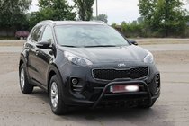 Kia Sportage 2015–2021 Bullbar WT003 Black (nerez) fotografia 3