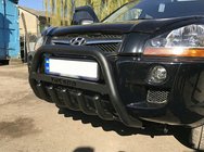 Hyundai Tucson JM 2004– Kengurin WT004 Black (nerez) fotografia 1