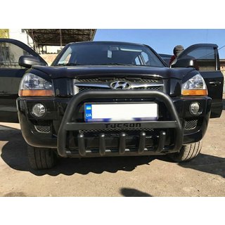 Kengurin WT004 Black (nerez) Hyundai Tucson JM 2004– fotografia 2