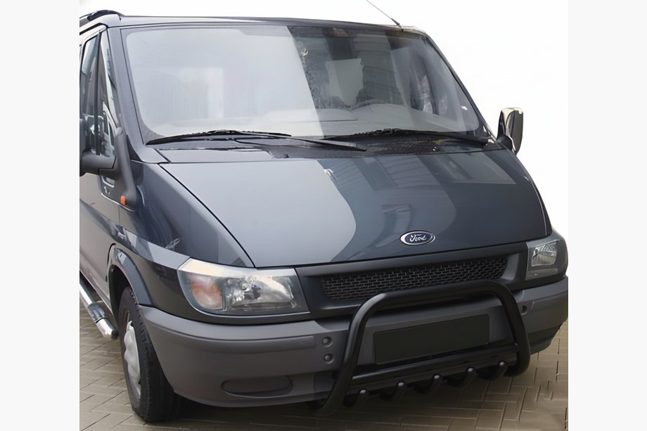 Ford Transit 2000–2014 Ochranný rám (bullbar) WT003 Black (2000-2006, nerez) Image