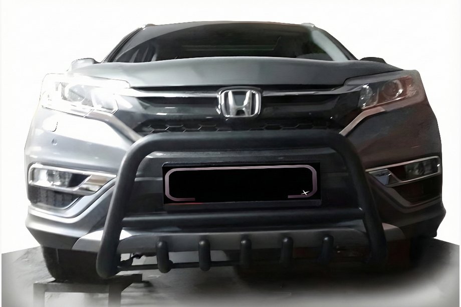 Honda CRV 2017–2022 Predný ochranný rám WT003 Black (2016-2019, nerez.) Image